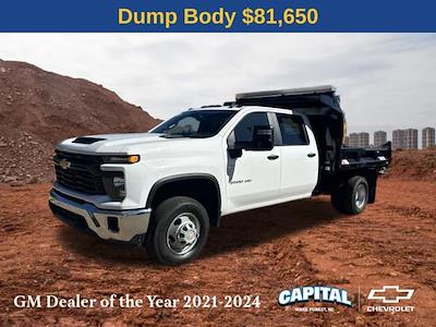 2024 Chevrolet Silverado 3500 Crew Cab 4WD, Crysteel E-Tipper Dump Truck for sale #9CC32507 - photo 1