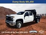 2024 Chevrolet Silverado 3500 Crew Cab 4WD, Crysteel E-Tipper Dump Truck for sale #9CC32507 - photo 1