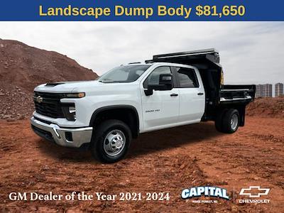 2024 Chevrolet Silverado 3500 Crew Cab 4WD, Crysteel E-Tipper Dump Truck for sale #9CC32952 - photo 1