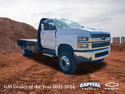 New 2024 Chevrolet Silverado 5500 Work Truck Regular Cab 4WD 11' 10" Knapheide Flatbed Truck for sale #9CC35013 - photo 1