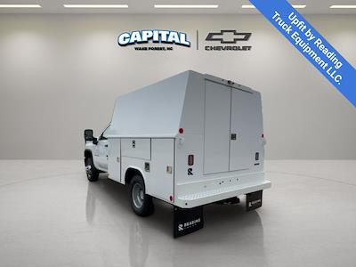 New 2025 Chevrolet Silverado 3500 Work Truck Regular Cab 4WD 9' Reading Enclosed Service Body for sale #9CC41537 - photo 2