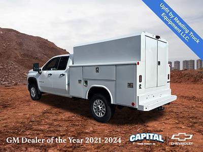 New 2025 Chevrolet Silverado 2500 Work Truck Double Cab 4WD 8' 2" Reading Enclosed Service Body for sale #9CC42043 - photo 2