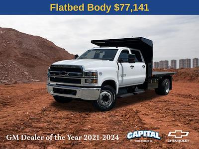 2024 Chevrolet Silverado 4500 Crew Cab DRW 2WD, PJ's Platform Body Flatbed Truck for sale #9CC43380 - photo 1