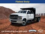 2024 Chevrolet Silverado 4500 Crew Cab DRW 2WD, PJ's Platform Body Flatbed Truck for sale #9CC43380 - photo 3