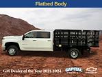 2025 Chevrolet Silverado 3500 Crew Cab RWD, Blue Ridge Manufacturing Farmhand Stake Bed for sale #9CC61409 - photo 3