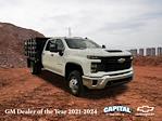 2025 Chevrolet Silverado 3500 Crew Cab RWD, Blue Ridge Manufacturing Farmhand Stake Bed for sale #9CC61409 - photo 7