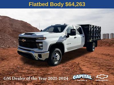 2025 Chevrolet Silverado 3500 Crew Cab RWD, Blue Ridge Manufacturing (Freedom) Farmhand Stake Bed for sale #9CC61457 - photo 1