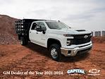 New 2025 Chevrolet Silverado 3500 Work Truck Crew Cab RWD 10' Blue Ridge Manufacturing Stake Bed for sale #9CC61700 - photo 7