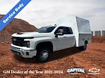 New 2025 Chevrolet Silverado 3500 Work Truck Crew Cab RWD 9' Reading Enclosed Service Body for sale #9CC63351 - photo 1