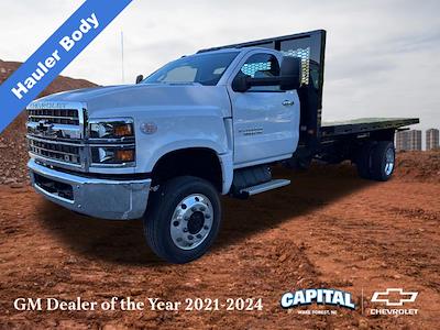 New 2024 Chevrolet Silverado 6500 Work Truck Regular Cab 4WD 16' 6" Knapheide Steel Flatbed Truck for sale #9CC66871 - photo 1
