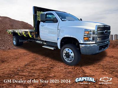 New 2024 Chevrolet Silverado 6500 Work Truck Regular Cab 4WD 16' 6" Knapheide Steel Flatbed Truck for sale #9CC66871 - photo 1