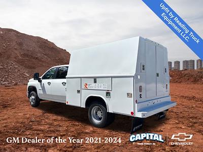 New 2025 Chevrolet Silverado 3500 Work Truck Crew Cab 4WD 9' Reading Enclosed Service Body for sale #9CC77871 - photo 2