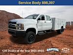 2024 Chevrolet Silverado 5500 Crew Cab DRW 4WD, Reading Classic II Steel Service Truck for sale #9CC82186 - photo 1