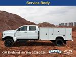 2024 Chevrolet Silverado 5500 Crew Cab DRW 4WD, Reading Classic II Steel Service Truck for sale #9CC82186 - photo 3