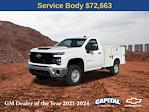 2024 Chevrolet Silverado 2500 Regular Cab 4WD, Reading SL Service Body Service Truck for sale #9CC82948 - photo 1