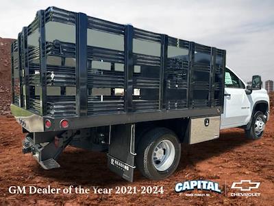 2024 Chevrolet Silverado 3500 Regular Cab RWD, Blue Ridge Manufacturing Workhorse Stake Bed for sale #9CC85889 - photo 2