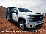 2024 Chevrolet Silverado 3500 Regular Cab RWD, Blue Ridge Manufacturing Workhorse Stake Bed for sale #9CC85889 - photo 1