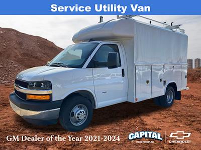 New 2024 Chevrolet Express 3500 11' Reading Aluminum Service Utility Van for sale #9CC91549 - photo 1
