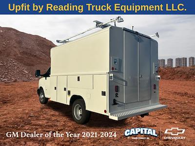 2024 Chevrolet Express 3500 Regular Cab DRW RWD, Reading Aluminum CSV Service Utility Van for sale #9CC91573 - photo 2