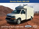 2024 Chevrolet Express 3500 Regular Cab DRW RWD, Reading Aluminum CSV Service Utility Van for sale #9CC91573 - photo 1