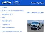 2024 Chevrolet Colorado Crew Cab 4WD Pickup for sale #DP9C06980A - photo 5