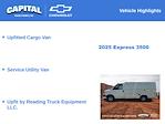 2025 Chevrolet Express 3500 Regular Cab RWD Service Utility Van for sale #DT9CC00026 - photo 6