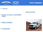2020 Nissan NV1500 Standard Roof 4x2 Empty Cargo Van for sale #DT9CC88825A - photo 6