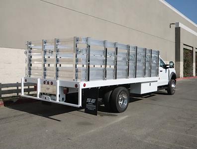 2024 Ford F-550 Regular Cab DRW 4x2 Scelzi Stake Bed for sale #CF524631 - photo 2