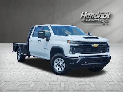 2024 Chevrolet Silverado 3500 Crew Cab 4WD, CM Truck Beds SK Model Flatbed Truck for sale #CR68926 - photo 1