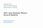 2021 Jeep Gladiator Crew Cab 4WD Pickup for sale #254501A - photo 3