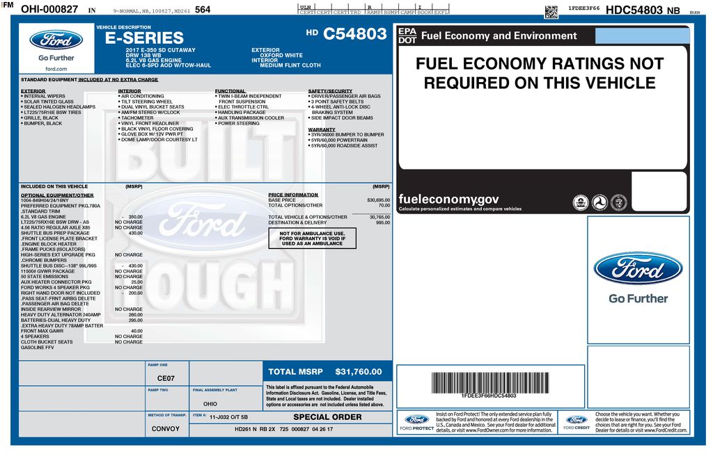 Used 2017 Ford E-350 - photo 8