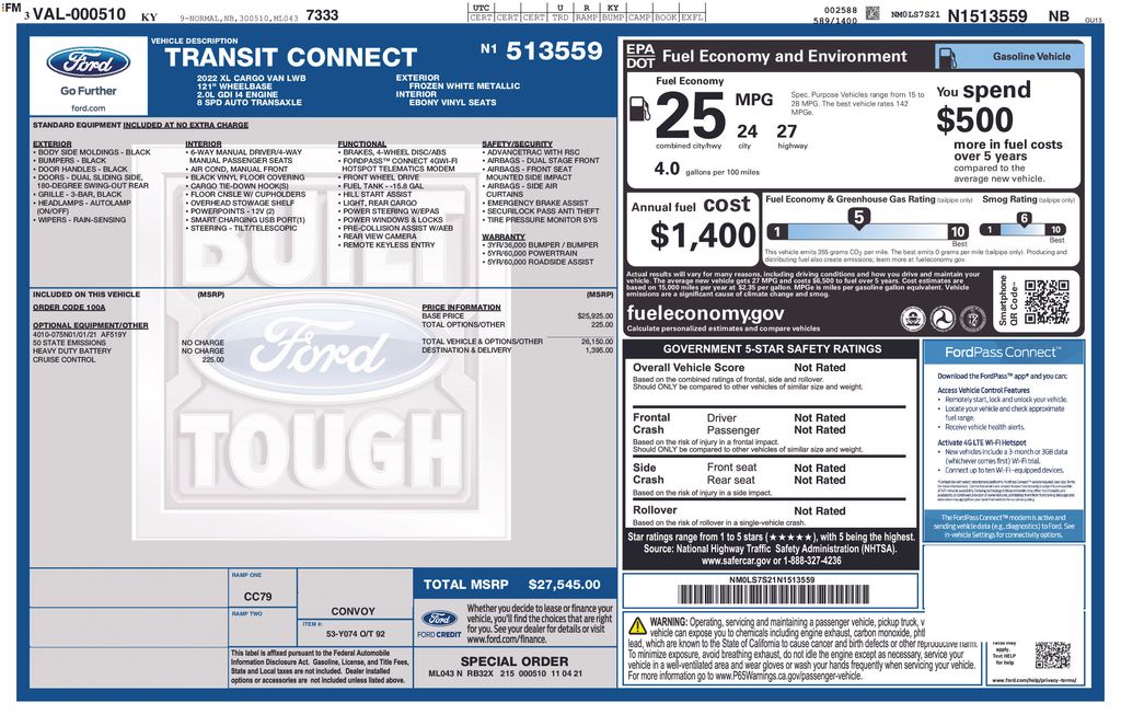 Used 2022 Ford Transit Connect - photo 27