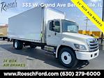 Used 2015 Hino 268A 24' Box Truck Single Cab 4x2 Box Truck for sale #T1379 - photo 1