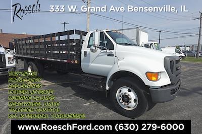 2011 Ford F-750 Regular Cab DRW 4x2 Stake Bed for sale #T1644 - photo 1