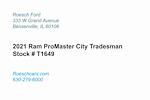 Used 2021 Ram ProMaster City Upfitted Cargo Van for sale #T1649 - photo 4