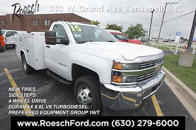2015 Chevrolet Silverado 3500 Regular Cab 4x4 Service Truck for sale #T1651 - photo 1