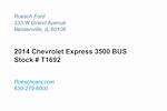 2014 Chevrolet Express 3500 DRW RWD Mobility for sale #T1692 - photo 4