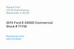 Used 2010 Ford E-350 Empty Cargo Van for sale #T1706 - photo 3