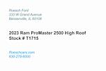 Used 2023 Ram ProMaster 2500 High Roof Upfitted Cargo Van for sale #T1715 - photo 4