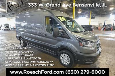 2024 Ford E-Transit 350 Medium Roof RWD Empty Cargo Van for sale #T1725 - photo 1