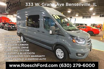 2024 Ford E-Transit 350 High Roof RWD Empty Cargo Van for sale #T1728 - photo 1