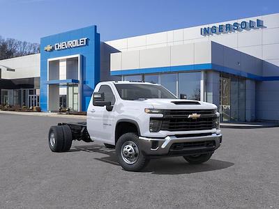 New 2025 Chevrolet Silverado 3500 Work Truck Regular Cab 4WD Cab Chassis for sale #N283257 - photo 1