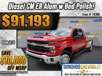 2024 Chevrolet Silverado 3500 Crew Cab 4WD, CM Truck Beds AL ER Model Hauler Body for sale #74365 - photo 1