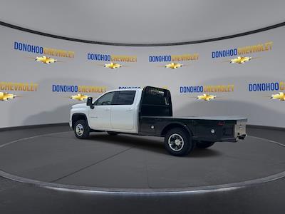 New 2025 Chevrolet Silverado 3500 LT Crew Cab 4WD 9' 10" Knapheide Steel Flatbed Truck with Gooseneck Hitch for sale #77233 - photo 2