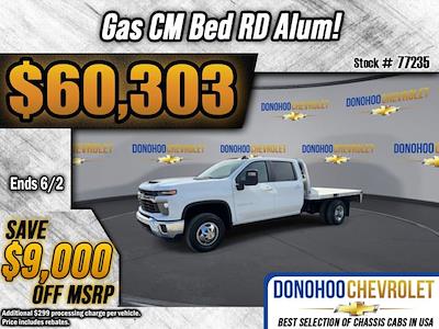 2025 Chevrolet Silverado 3500 Crew Cab DRW 4WD CM Truck Beds Flatbed Truck for sale #77235 - photo 1
