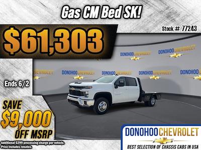 2025 Chevrolet Silverado 3500 Crew Cab DRW 4WD CM Truck Beds Flatbed Truck for sale #77243 - photo 1