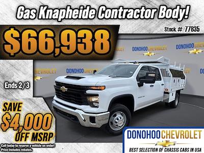 2025 Chevrolet Silverado 3500 Crew Cab 4WD, Knapheide Contractor Body Contractor Truck for sale #77835 - photo 1