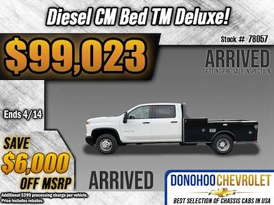 2025 Chevrolet Silverado 3500 Crew Cab DRW 4WD CM Truck Beds Flatbed Truck for sale #78057 - photo 1