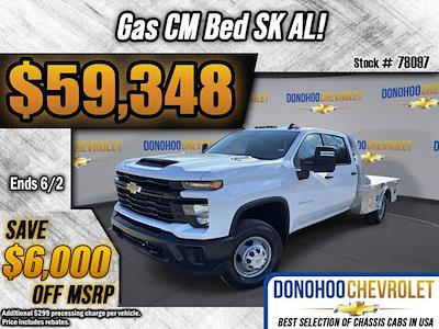 2025 Chevrolet Silverado 3500 Crew Cab DRW 4WD CM Truck Beds Flatbed Truck for sale #78097 - photo 1