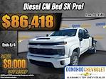 New 2025 Chevrolet Silverado 3500 LT Crew Cab 4WD 9' 4" CM Truck Beds Steel Flatbed Truck for sale #78149 - photo 1